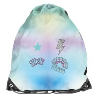 Shine Wonderland tornazsák lányoknak, türkiz – rózsaszín