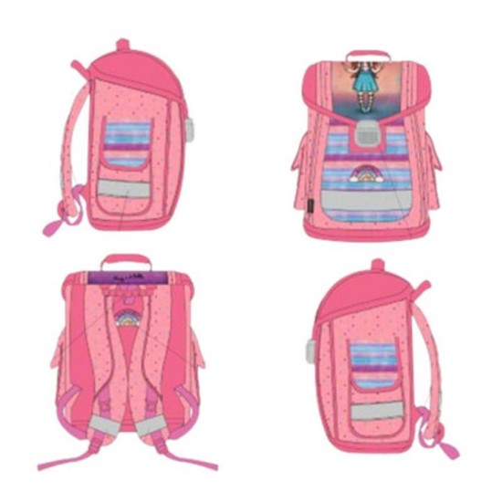 Living In A Bubble ergonomikus hátizsák lányoknak, fém csattal - Santoro London Gorjuss