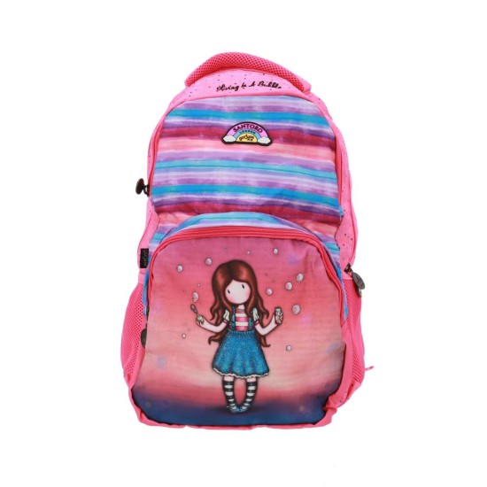 Living In A Bubble iskolai hátizsák lányoknak - Santoro London Gorjuss