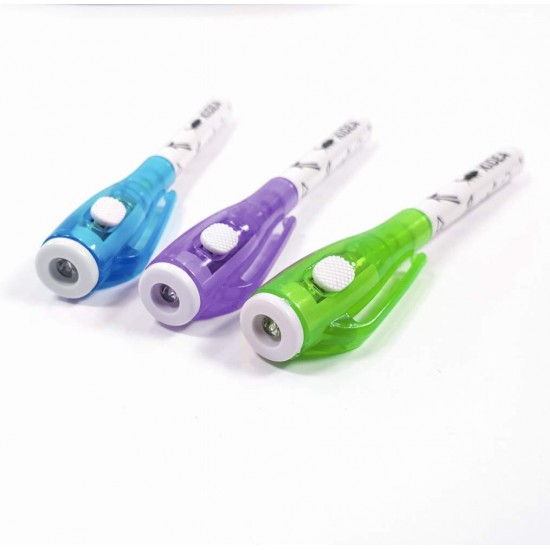 Kém varázstoll láthatatlan tintával és UV fénnyel - Kidea