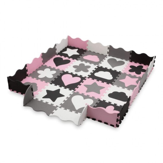 Kidwell Happy 3D habszivacs puzzle játszószőnyeg, love Kidwell Happy 3D habszivacs puzzle játszószőnyeg, love