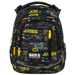 BackUP ergonomikus iskolatáska és hátizsák, technical yellow
