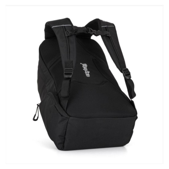 OXY ZERO BLACKER ergonomikus hátizsák, iskolatáska, fekete