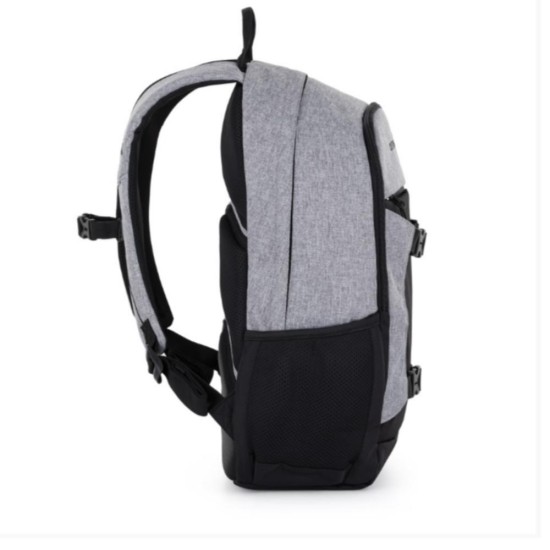 OXY ZERO GREY ergonomikus hátizsák, iskolatáska