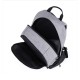OXY ZERO GREY ergonomikus hátizsák, iskolatáska