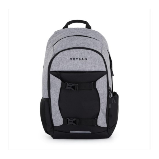 OXY ZERO GREY ergonomikus hátizsák, iskolatáska