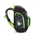 Premium Cool Gamer ergonomikus iskolatáska és hátizsák fiúknak, neonzöld - fekete, Oxybag